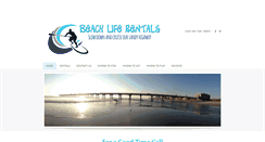 Desktop Screenshot of beachliferentals.com